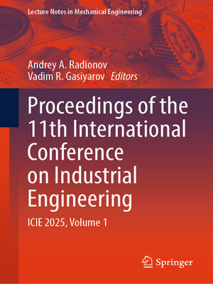 cover image of Proceedings of the 11th International Conference on Industrial Engineering